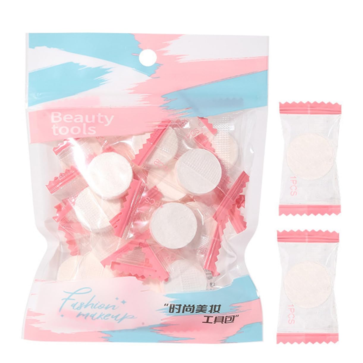 Beaupretty 20pcs DIY Compressed Facial Mask Tablets Convenient Individual Packaged Skin Care Accessory for Compression Face Mask Routine Practical for Skincare the Go