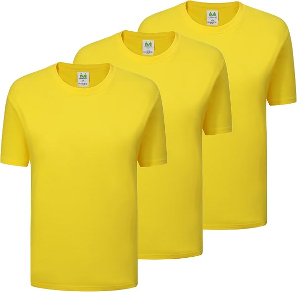 Paquete de 3 Unidades - Camiseta con Mangas Cortas 100% Algodón 3-TS135 - 2