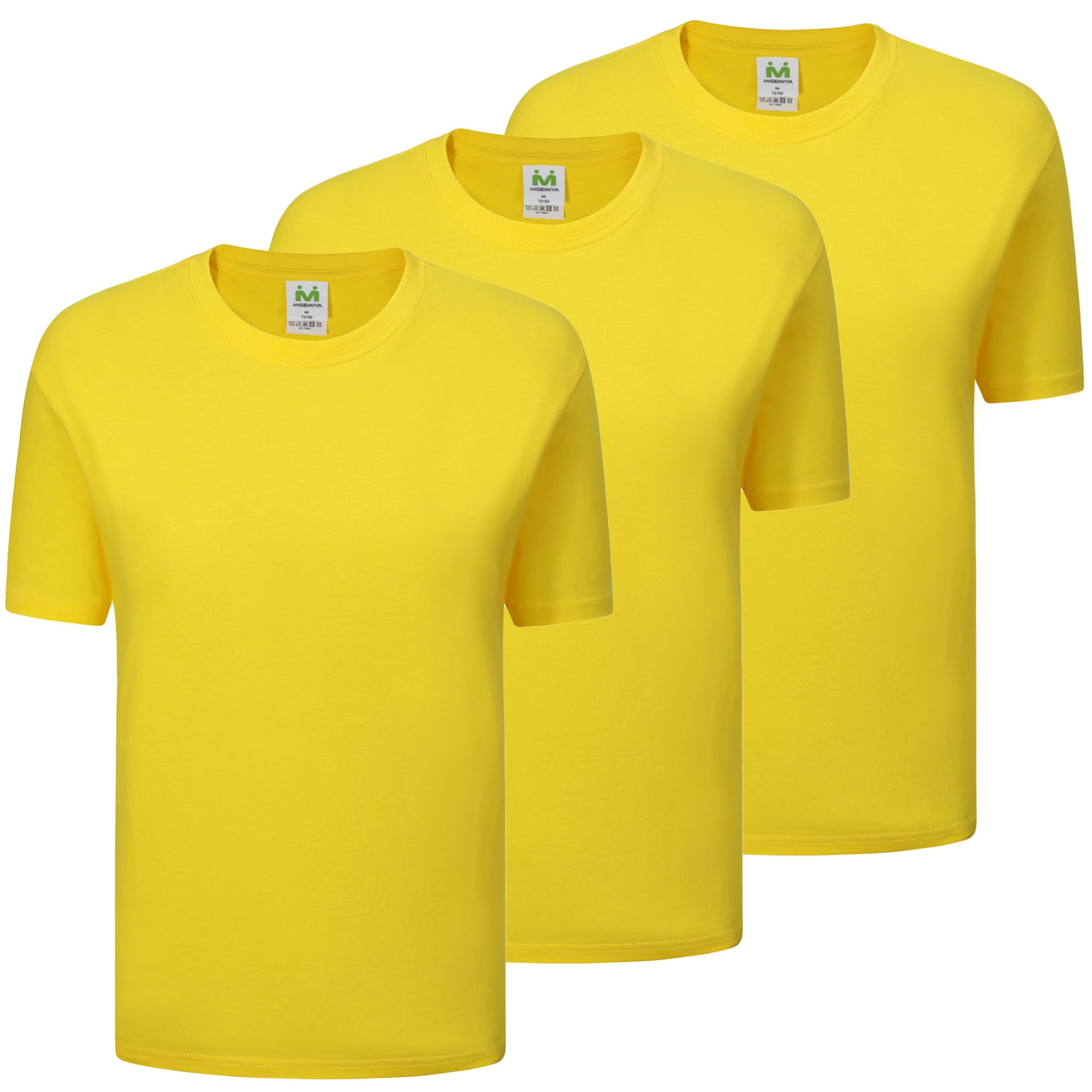 Paquete de 3 Unidades - Camiseta con Mangas Cortas 100% Algodón 3-TS135 — view 2