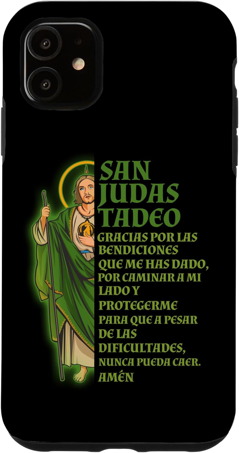 San Judas Tadeo Gracias por protegerme Case for iPhone 11