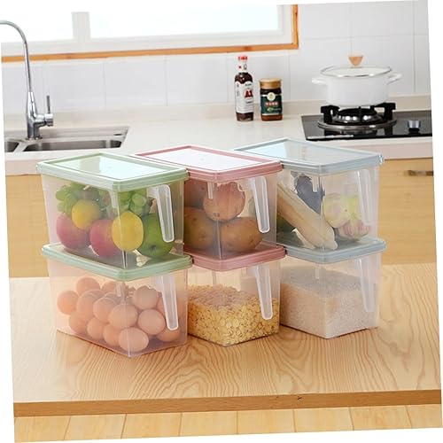 Miniatura 6 de UPKOCH Organización de la cocina Contenedor de alimentos con tapa Contenedores de comida Huevos Cartón Almacenamiento Cocina Organizar