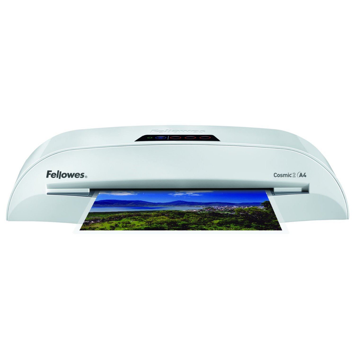 Fellowes 5725001 Plastificatrice Cosmic 2, 30 cm/min, 2 Rulli, Plastifica a Freddo, Formato A4