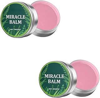 2026 NEW 2 Pack Miracle Body Balm – Soothing & Moisturizing Massage Balm with Natural Ingredients, Lightweight Skin Balm f...