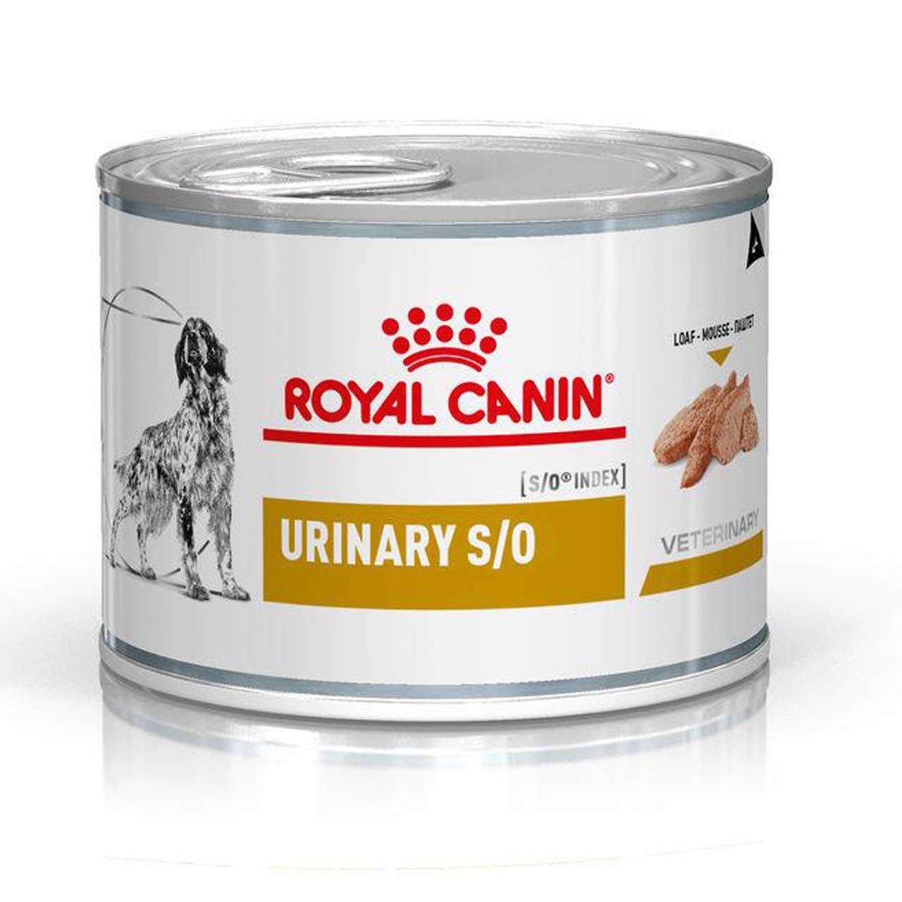 Royal Canin Veterinary Urinary S/O Mousse | 12 x 200 g | Alimento Completo para Perros | Puede Ayudar a disolver los cálculos de estruvita | Propiedades urinarias adelgazantes