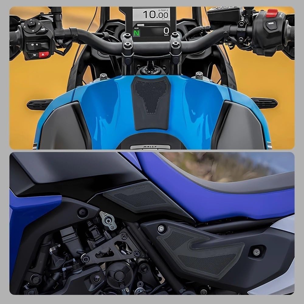 Copriserbatoio moto Per Tenere 700 2025 | Patch di protezione del serbatoio del carburante Protezioni per serbatoio del carburante Protezioni per serbatoio(All)