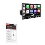 BoxWave Screen Protector Compatible with Westods Single Din Car Stereo (10.5 in) - ClearTouch Anti-Glare (2-Pack), Anti-Fingerprint Matte Film Skin