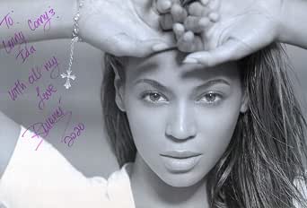 SINGER Beyoncé RnB autograph, signed photograph : Amazon.co.uk: Books