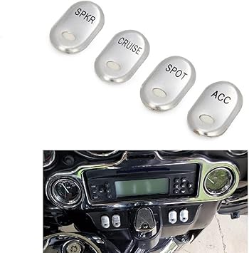 Rocker Switch Cover Kit For Electra Road Glide