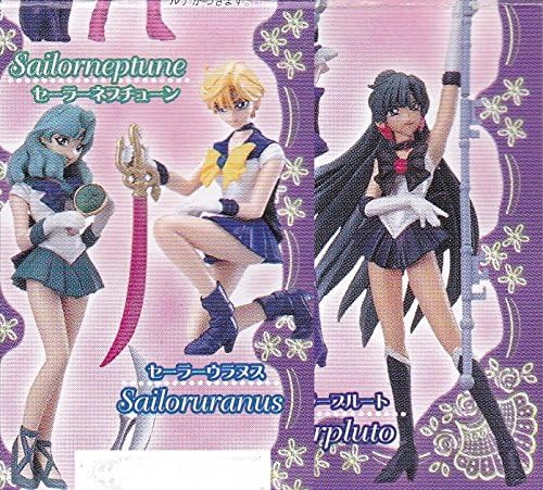 Amazon Hgif 美少女戦士 セーラームーンワールド2 外系戦士 外部太陽系戦士 3種セット セーターウラヌス セーラーネプチューン セーラープルート フィギュア ドール 通販