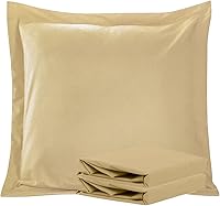 Vista 106 de NTBAY Fundas de almohada estándar, paquete de 2 fundas de almohada de microfibra cepillada de 20 x 26 pulgadas, súper suaves y acogedoras