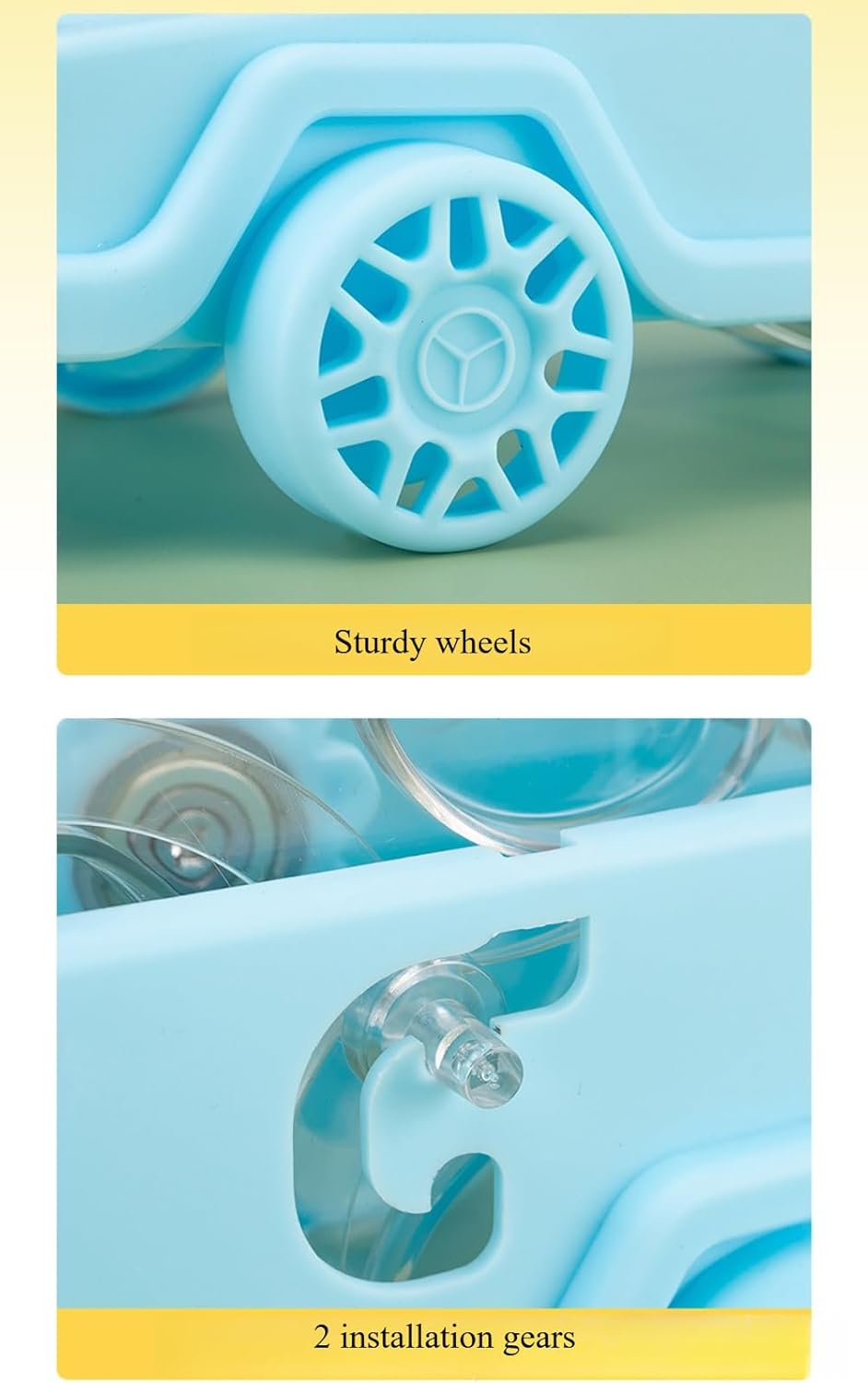 Hamster Running Wheel Car Shape Running Wheel Hamster Exercise Plastic Running Wheel (Pink,L)