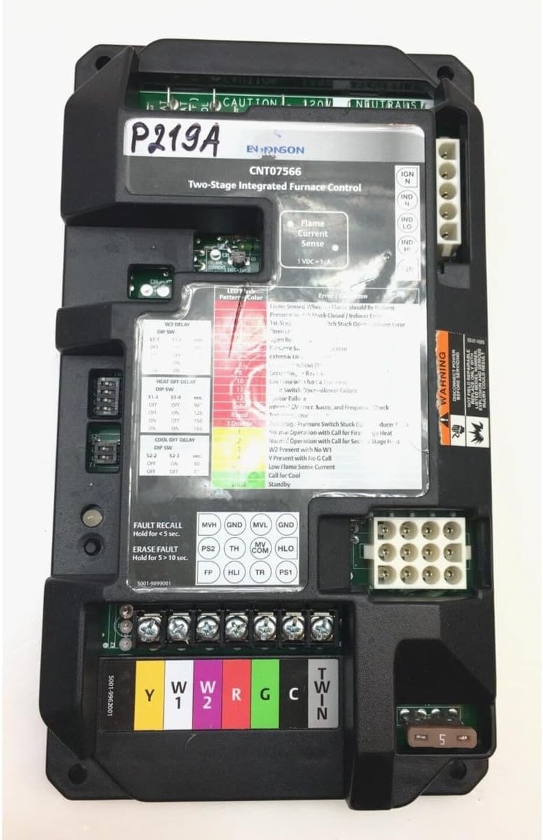 Replacement for Emerson 21M51-495-01 Two Stage Circuit Control Board CNT07566 Used #P219A #Used #Tested