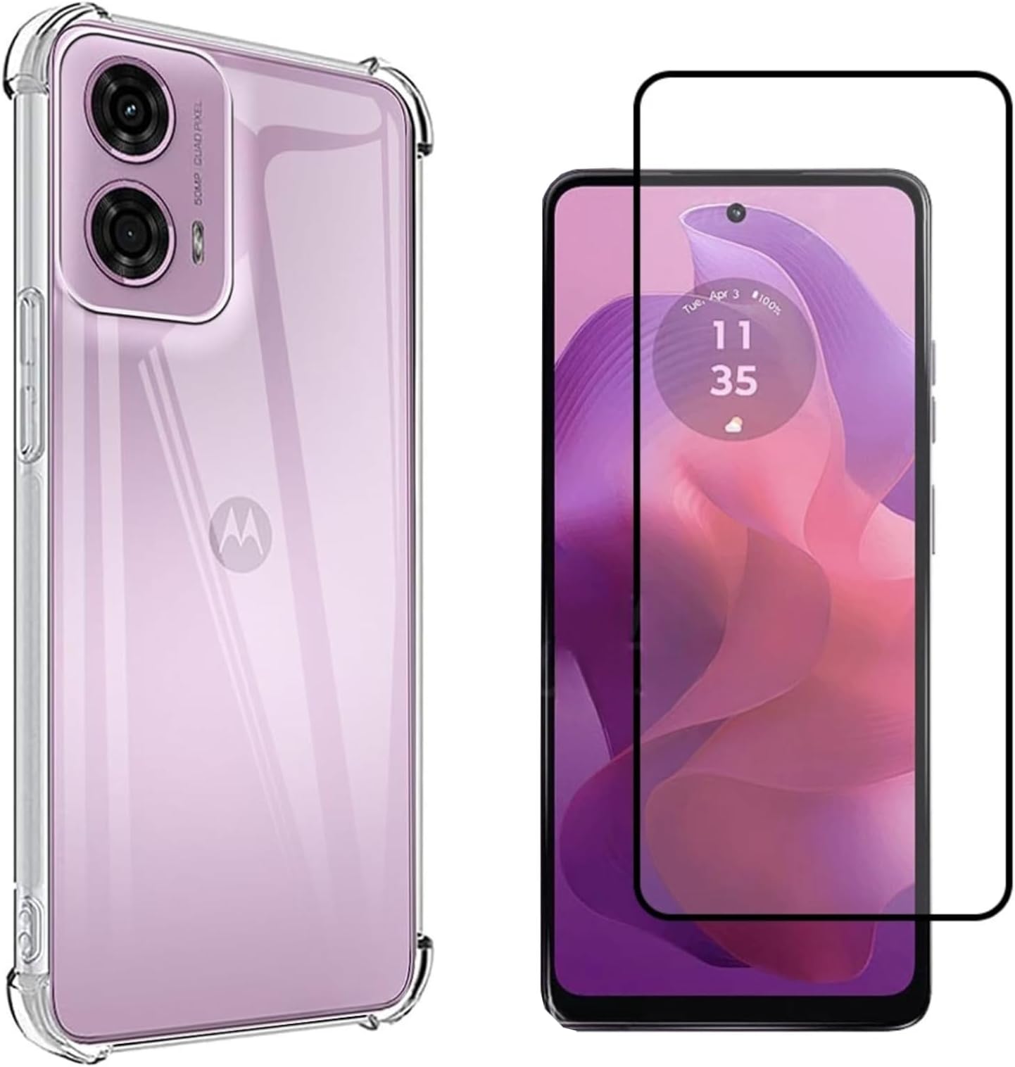 Kit Película Privacidade + Câmera 3d + Capinha Para Moto G14 | MercadoLivre