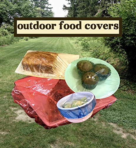 All Size Colorful Plastic Covers For Food Storage Wrap Elastic Covers For Bowls, Plates, Dishes - 50 Reusable, Disposable Bowl Covers For Leftovers, Picnic Outdoor Food Cover Xl, Large, Medium, Small #TOP7