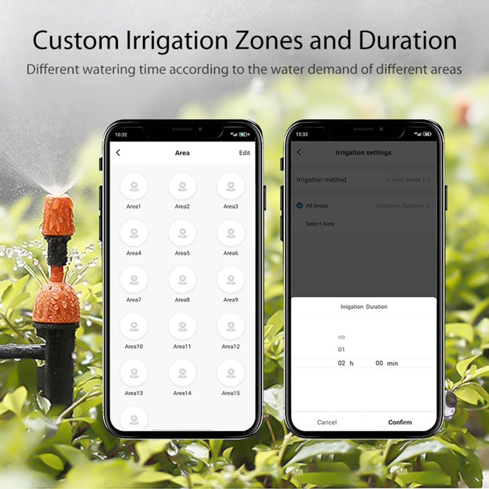 Tuya Wifi BT Regolatore Di Irrigazione Intelligente Giardinaggio Timer Automatico Irrigazione Irrigazione Automatica 16 Zone Presa Ue Facile da Usare