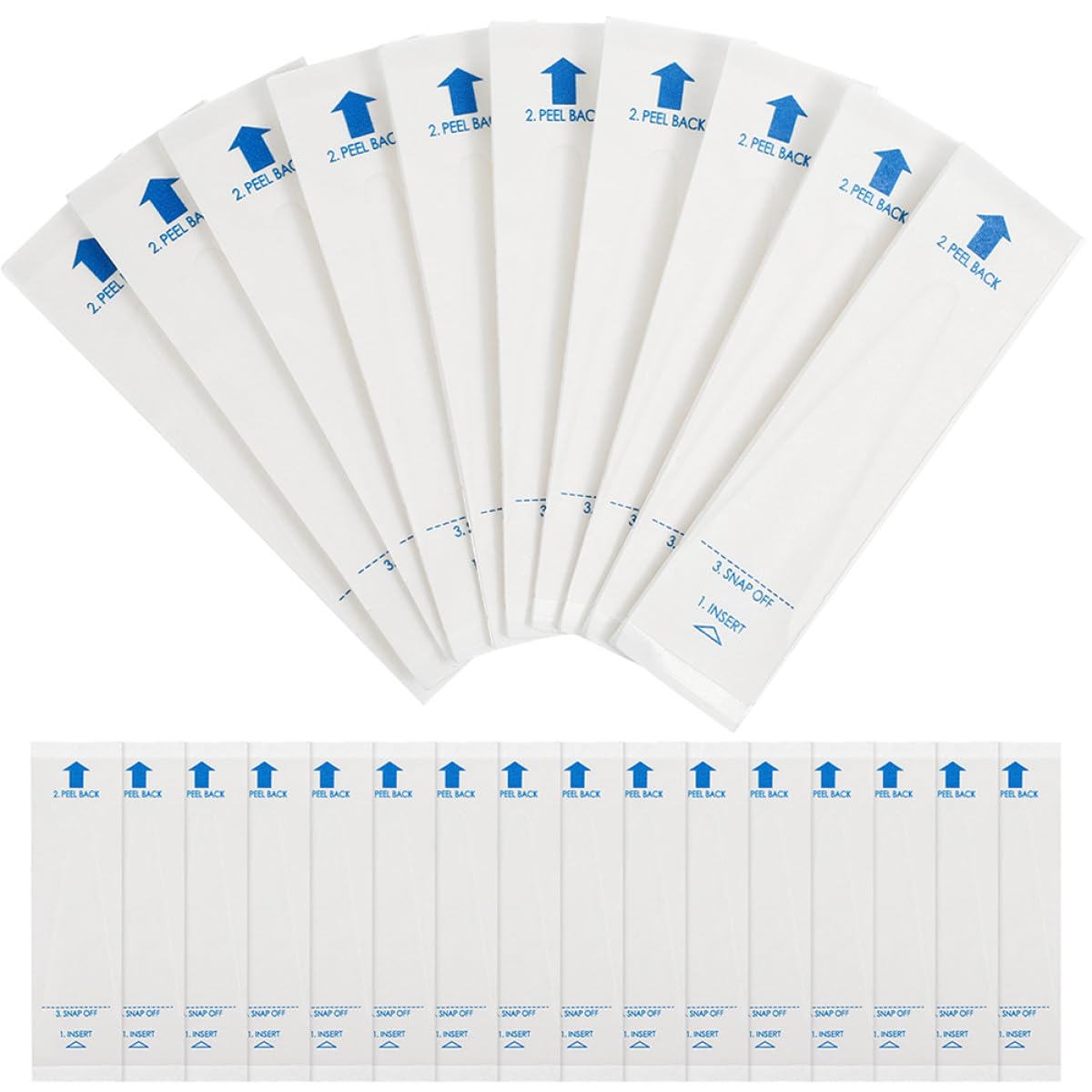 PATKAW Disposable Universal Probe Sleeves for Digital, 50pcs Sterile Oral Covers, One-time Use Protective Film and Home Health Monitoring-image-8
