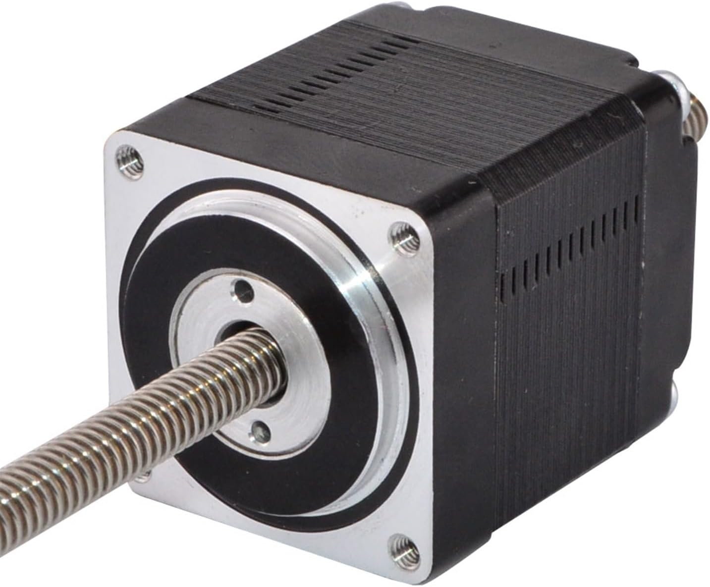 Non-Captive Linear Stepper Motor 4-Lead 34mm Stack 0.75A Lead 2mm/0.07874" Lead Screw Length 100mm 1Pcs
