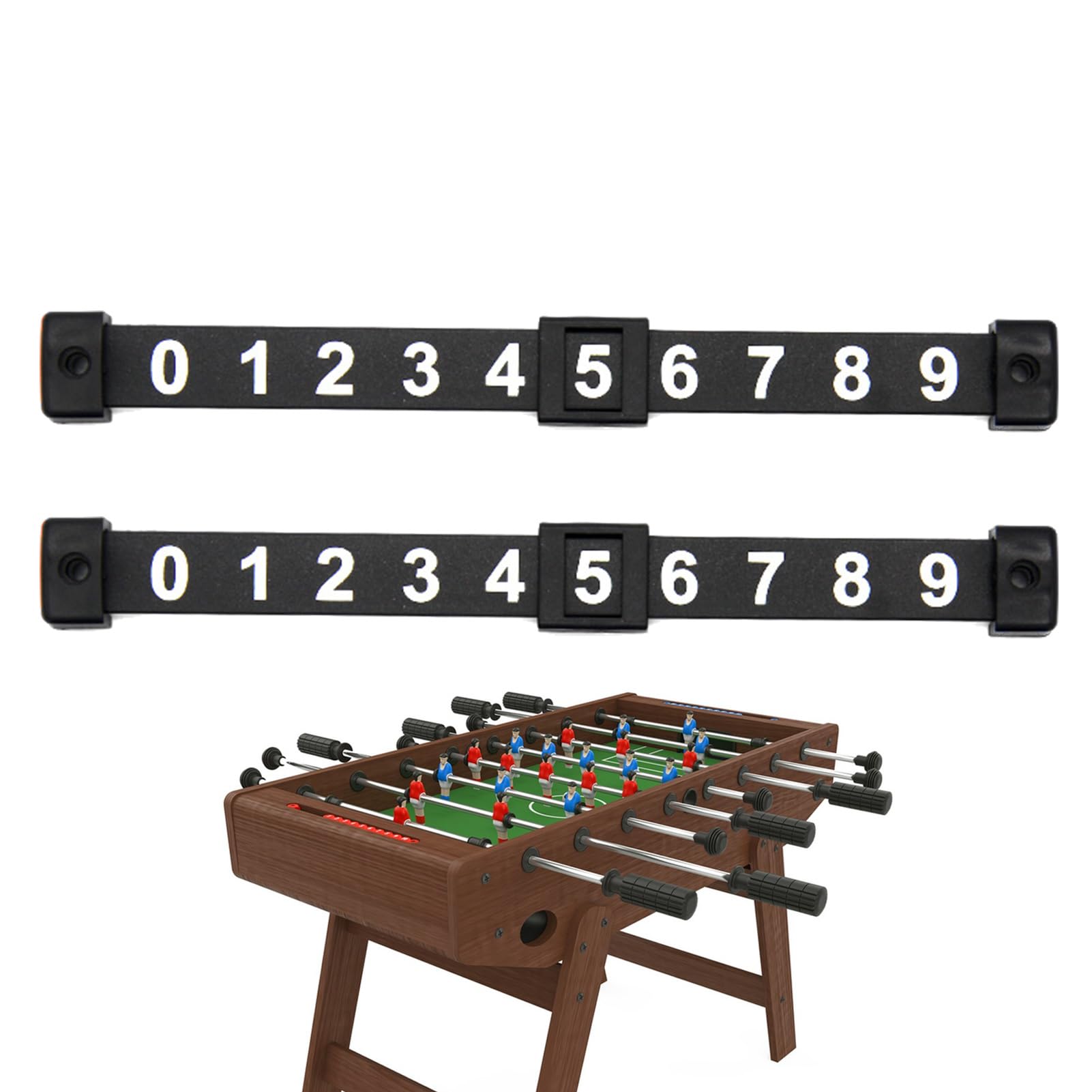 Marcador de puntuación de futbolín, Contador de puntuación de 10 números, Unidades de puntuación de Air Hockey
