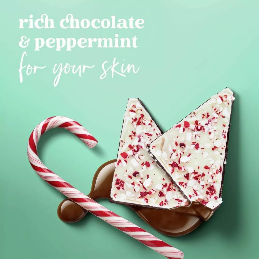Dove Peppermint Bark Body Scrub – 3.5 oz Exfoliating Scrub, Moisturizing & Smoothing Skin Care