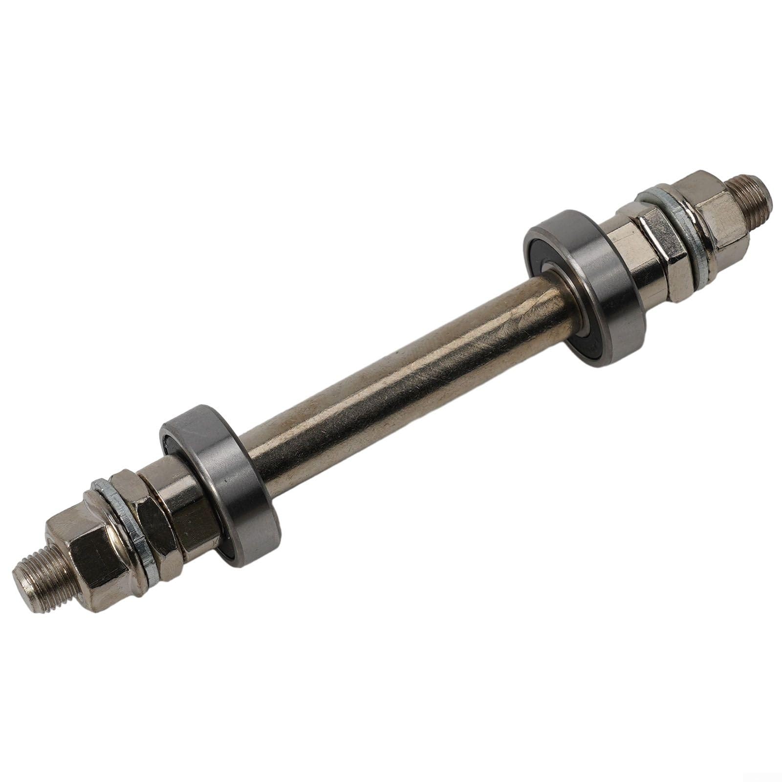Bike Hub Axle Solid Shaft Front Rear Spindle Lever for Cycling Part 140mm 180mm (Front)