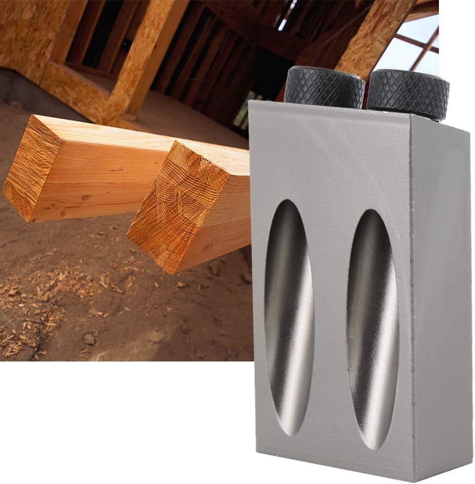 7pcs Hole Positioner Pocket Hole Jig Woodworking Drilling Locator Kit