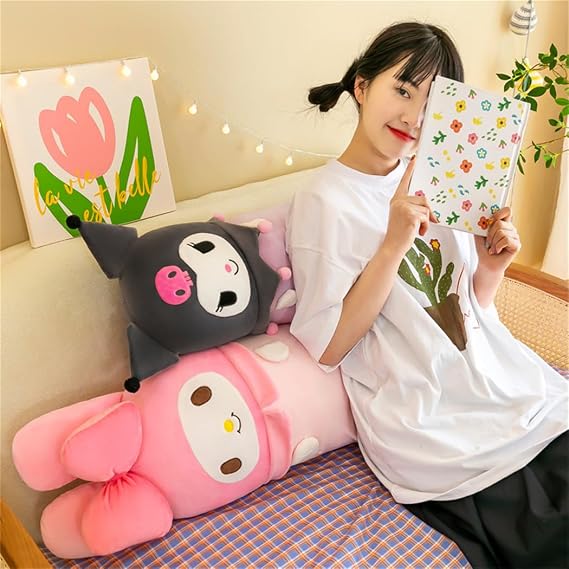 Plush Body Pillow, Cushion, Cute Toy, Daytime Pillow, Soft, Sleeping Pillow, Cartoon Doll, Christmas, Girls, Birthday Present, Birthday Toy, Gift, Plush Toy, Kids Party Supplies, Pink, 31.5