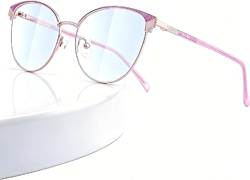 Blue Light Blocking Glasses for Women 90% Filter HD Lens UV400