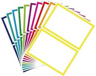 180 Pcs Large Moving Labels for Boxes,10 Color 4"x6" Moving Sticker | Packing Labels for Moving, Stickers for Home Organization Projects, Kitchen, Storage Bins