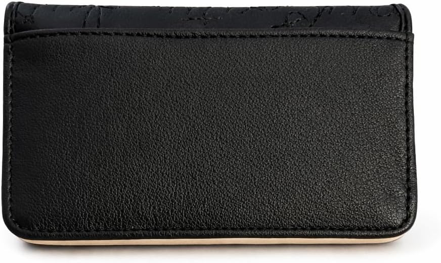 Juicy Couture Women's Slim Elongated Bifold Wallet (Darling Black)