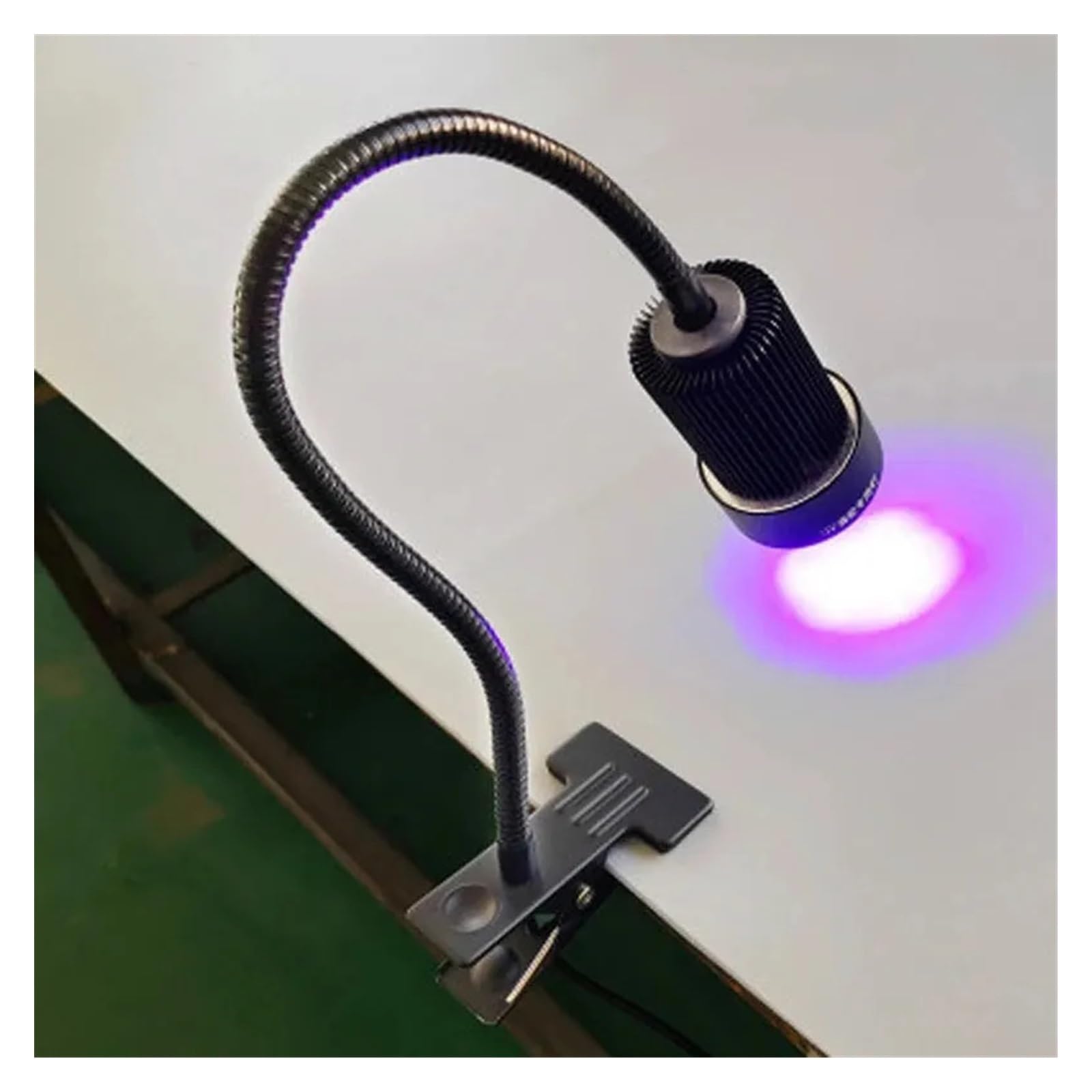 Luz negra UV, Lámpara Ultravioleta de curado UV de 100W, 395nm for reparación de placa de circuito, pegamento sin sombras, aceite verde, resina fotosensible, impresión 3D(365nm)