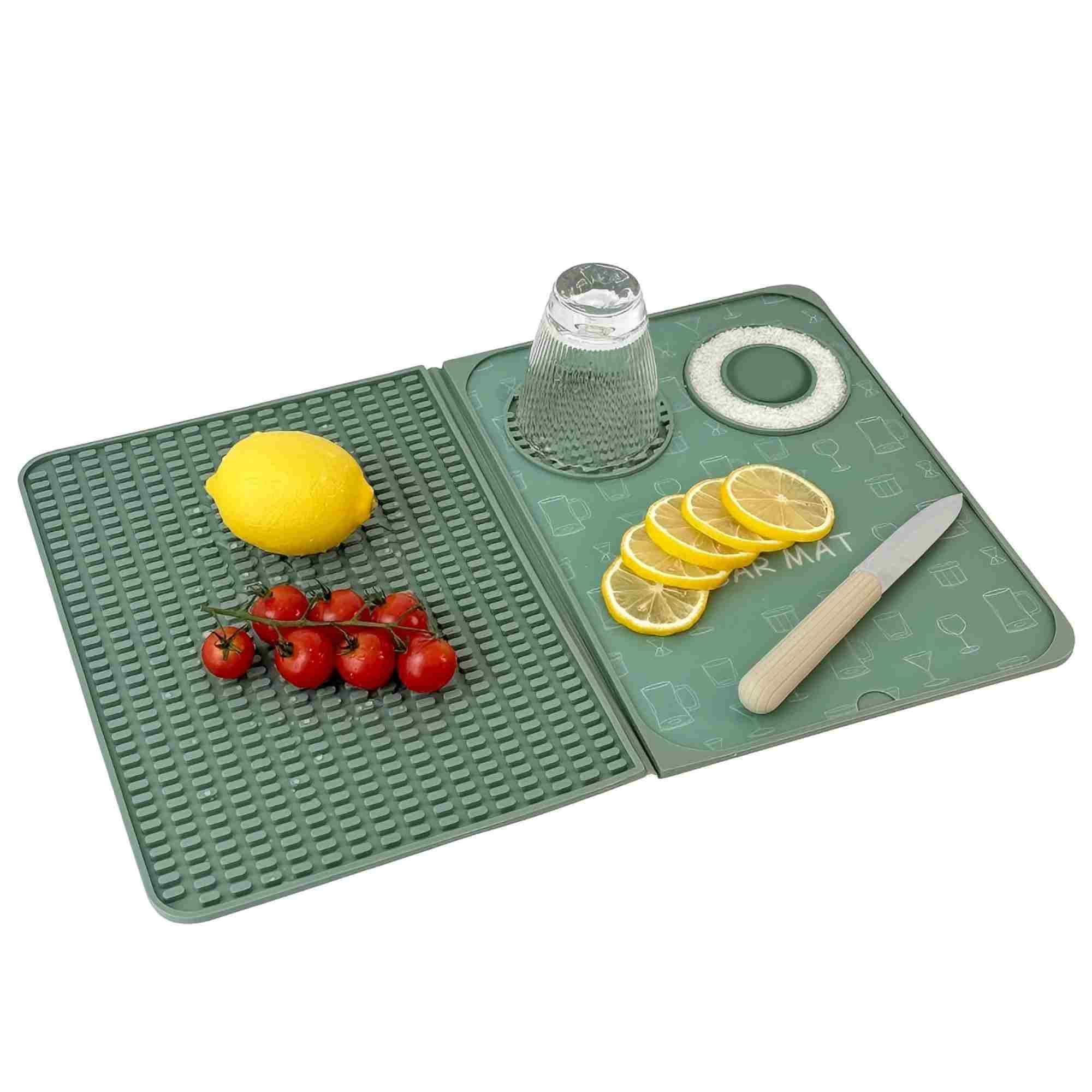Tappetino da bar, scolapiatti antiscivolo per cucina, cocktail