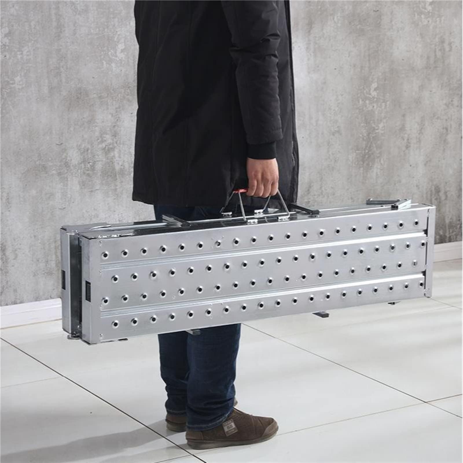 BIZOCA Scaffolding Folding stirrup scaffolding hoisting decoration special thickened shelf construction engineering ladder