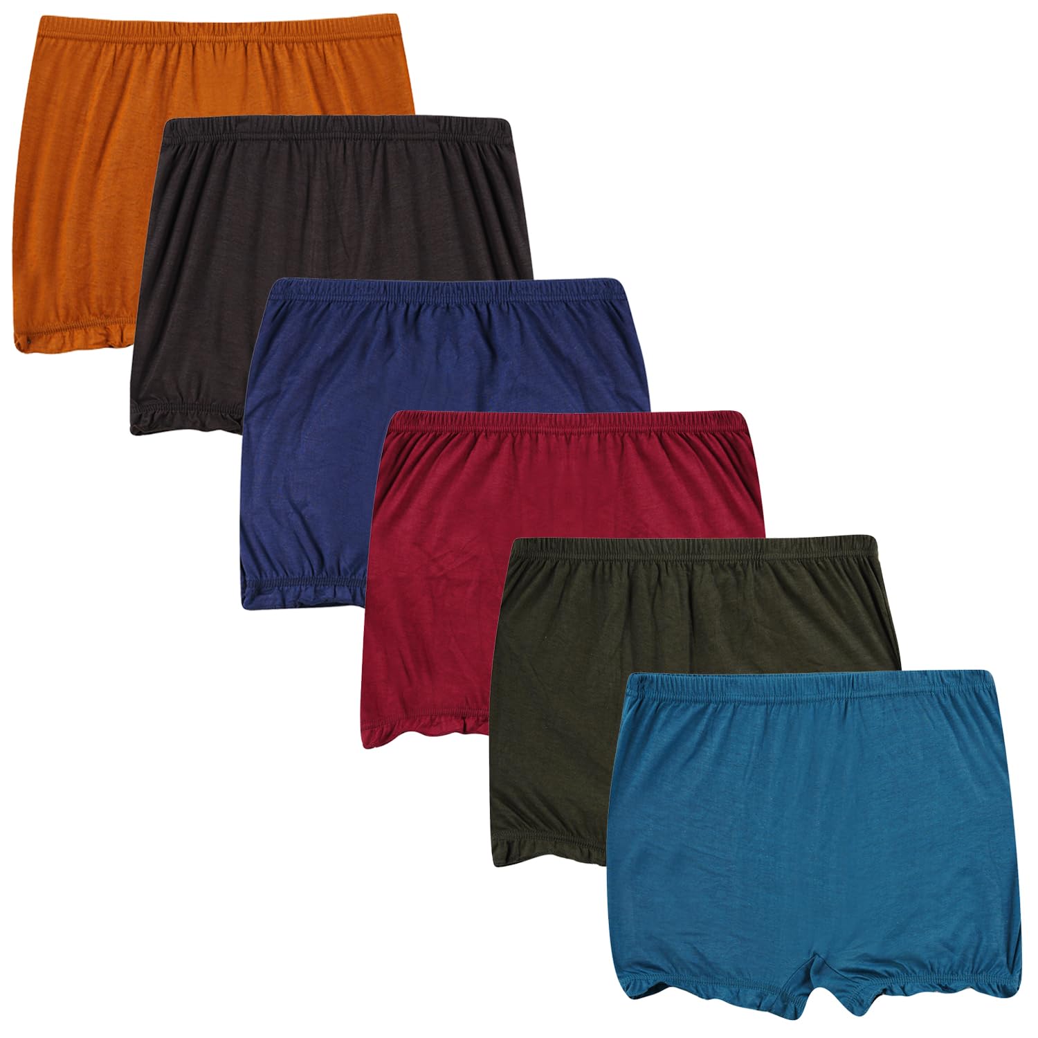 sleazy Cotton Under Dress Shorts for Women and Girls(Pack of 6)-picture-13