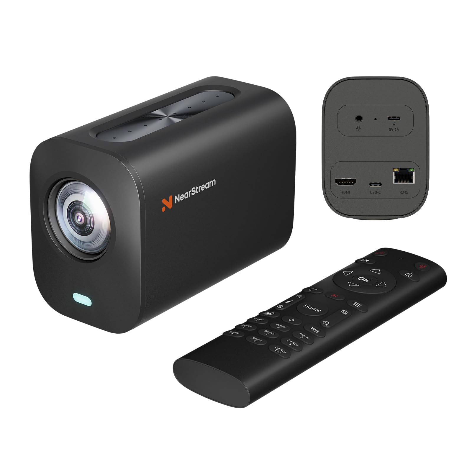 Producing Streaming Video for Multiple… NearStream VM20 Wired Streaming Camera 4K with 40X Hybrid
