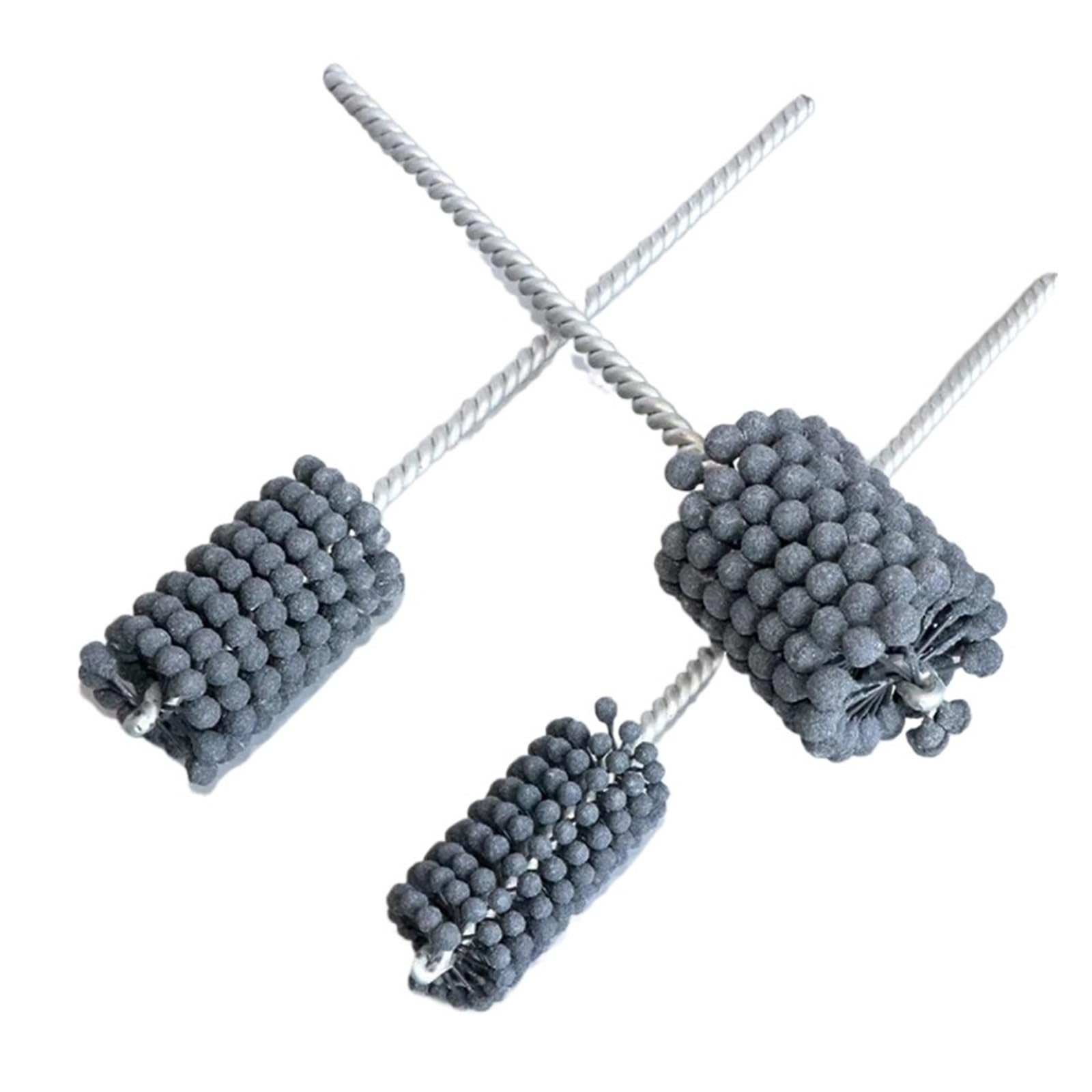 Szczotka do usuwania zadziorów z węglika krzemu | Honowanie cylindra Dia5-65mm: Gratowanie metalu(Dia50mm P240)