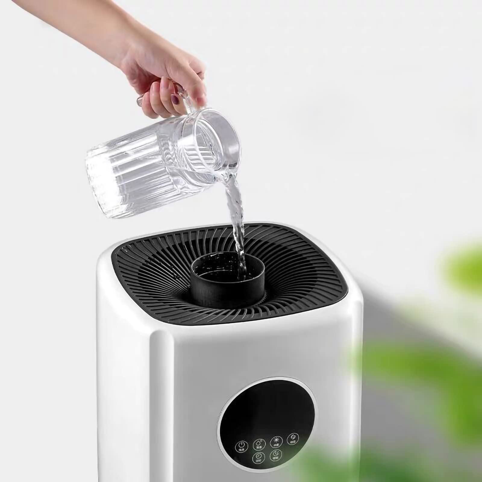 Humidificadores Inteligente Control Remoto Actualización Humidificador Industrial Gran Capacidad Multifuncional Hogar Comercial Supermercado Vegetales，