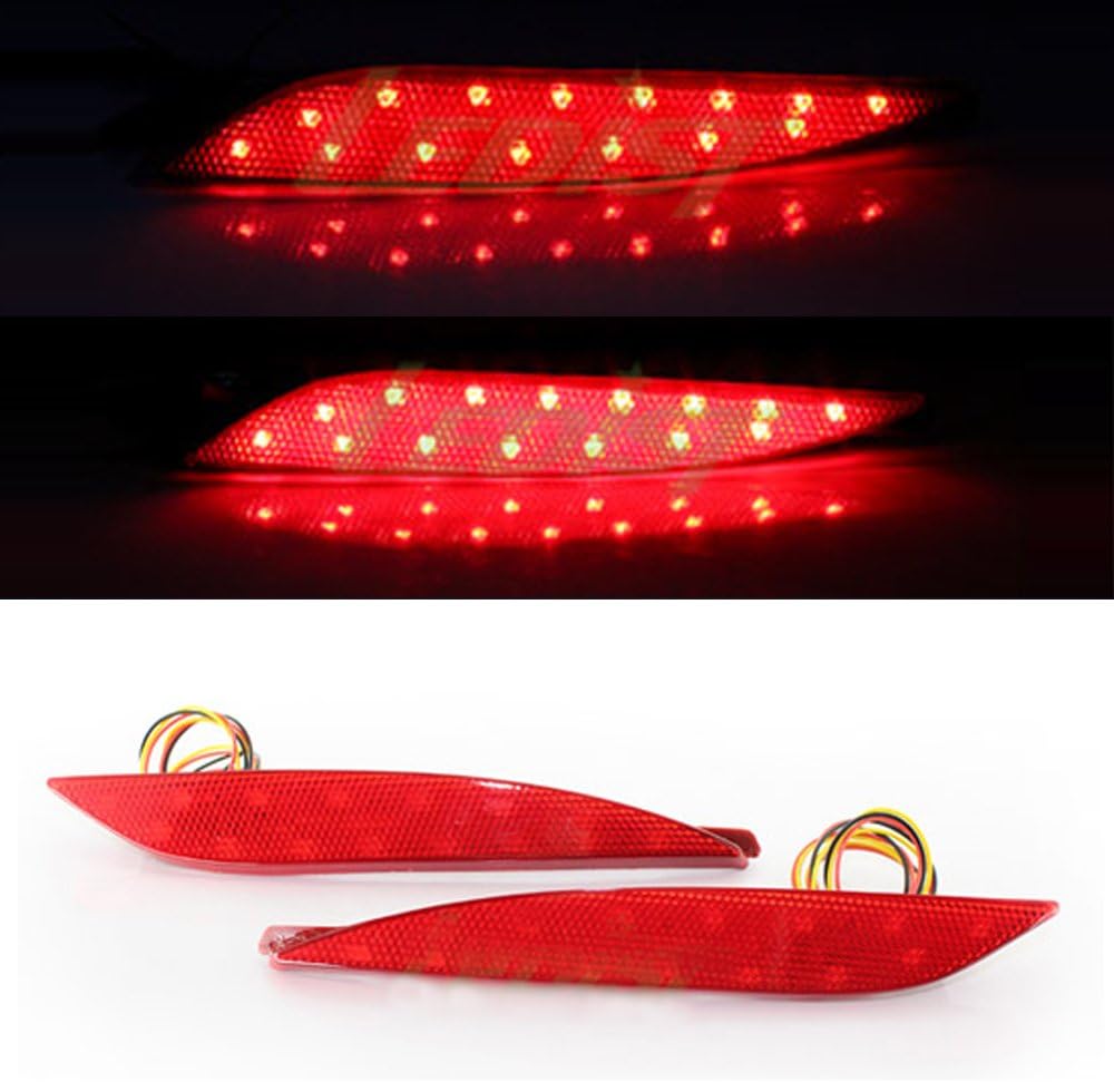exLED Rear Bumper LED Reflector Assembly For 2011 2013 Hyundai i45 YF Sonata