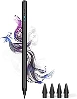 Vista 1 de Lápiz capacitivo para iPad 9ª y 10ª - Lápiz de carga Type-C para iPad con rechazo de palma, lápiz activo compatible con (2018-2025) Apple iPad