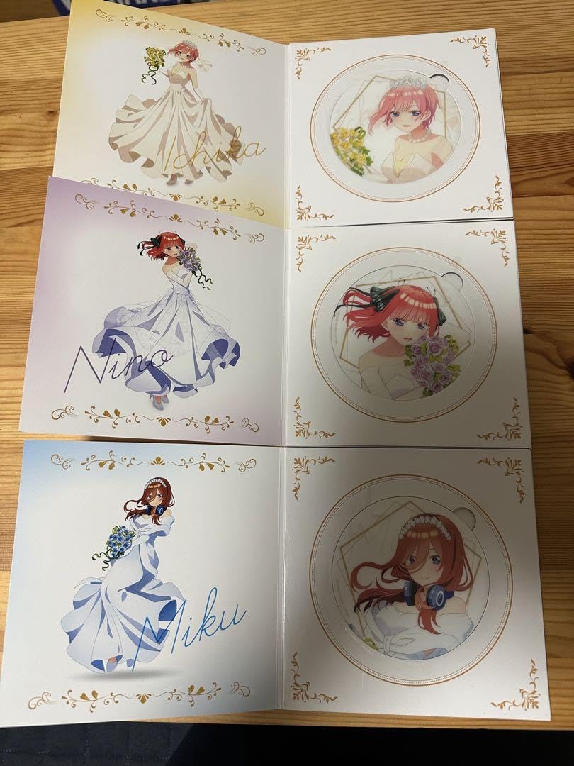 Amazon.co.jp: フラットガシャポン五等分の花嫁∽ アクリル