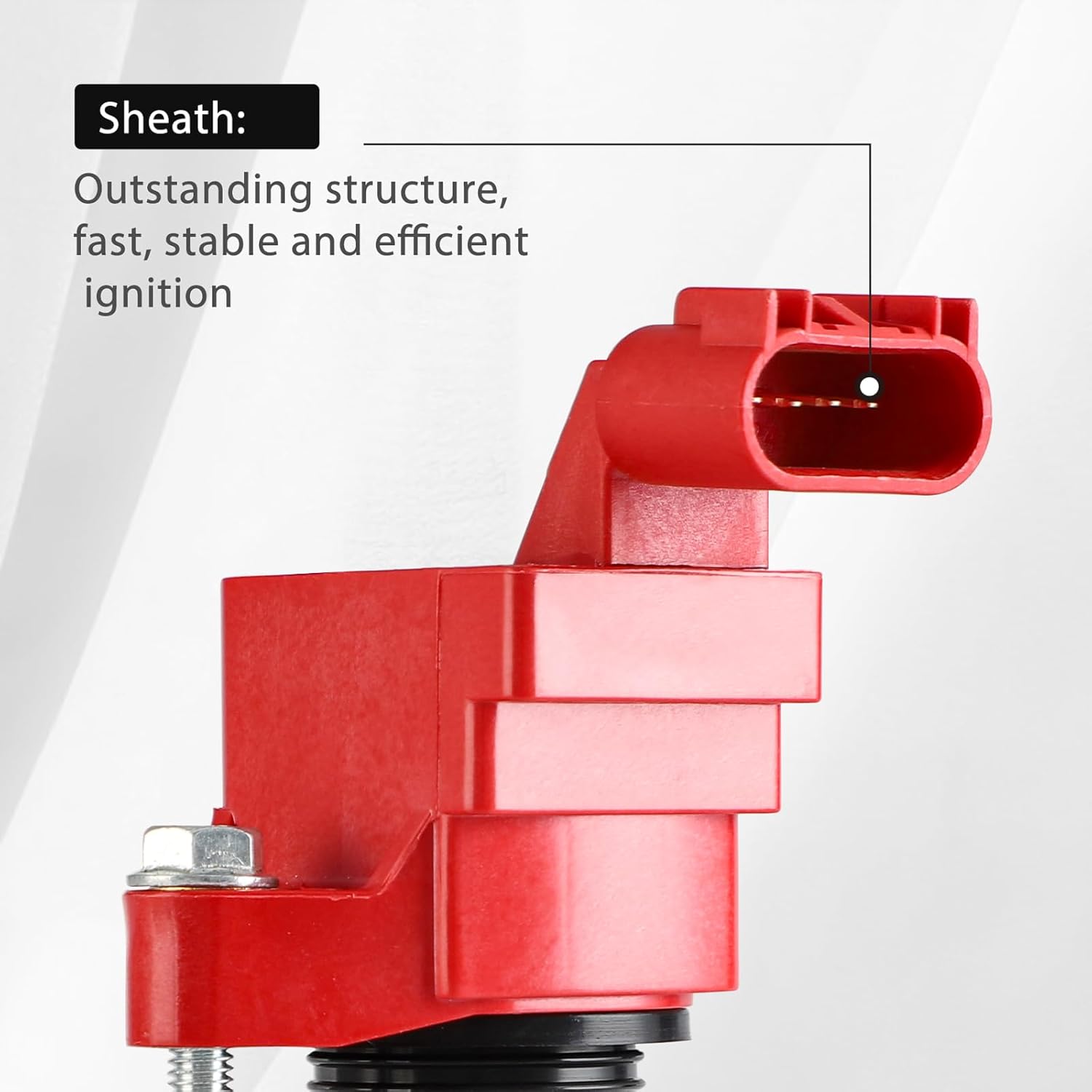 Ignition Coils & Iridum Spark Plugs Pack of 4 Compatible with Buick Lacrosse Regal Verano Chevrolet Captiva Sport Cobalt Equinox Malibu HHR GMC Terrain Pontiac UF491 90117