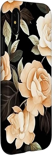 Vista 9 de iPhone 11 Pro Max Rose Flower Floral Pattern Beautiful Beige Roses Case