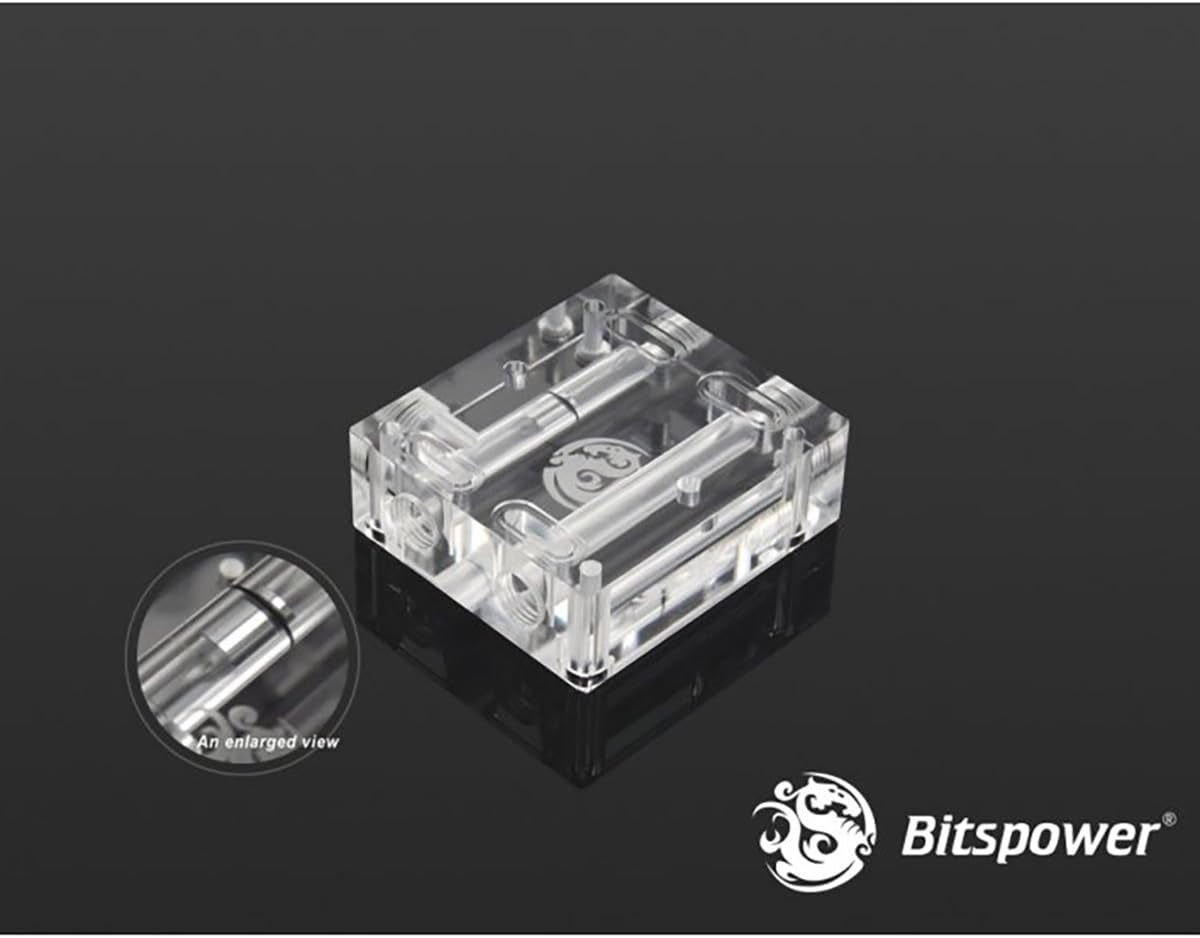 70% Off Everything Bitspower Block Bridge for 2 Cards Between Slot 1 & 4 (Clear) Amazon Crazy 🔥 Deals Bitspower Block Bridge for 2 Cards Between Slot 1 & 4 (Clear)