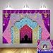 Aladdin Backdrop Photography Arabian Moroccan Nights Birthday Party Magic Genie Indian Luxurious Photo Background Princess Baby Shower Vinyl 7x5ft Photo Booth Studio Props