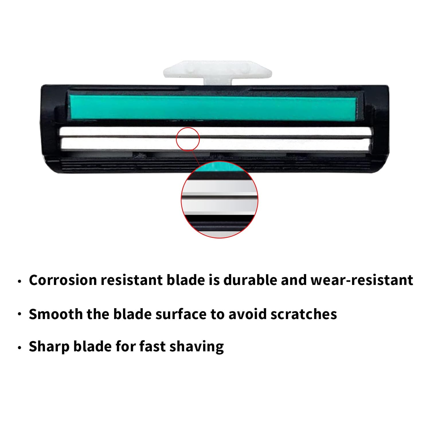 Mens Razor Blade Refills，2-Blade Razor Cartridges with Lubricating Strip Compatible with Atra razor handles. 120 Count, Delivers a Clean, Close Shave - Image 2