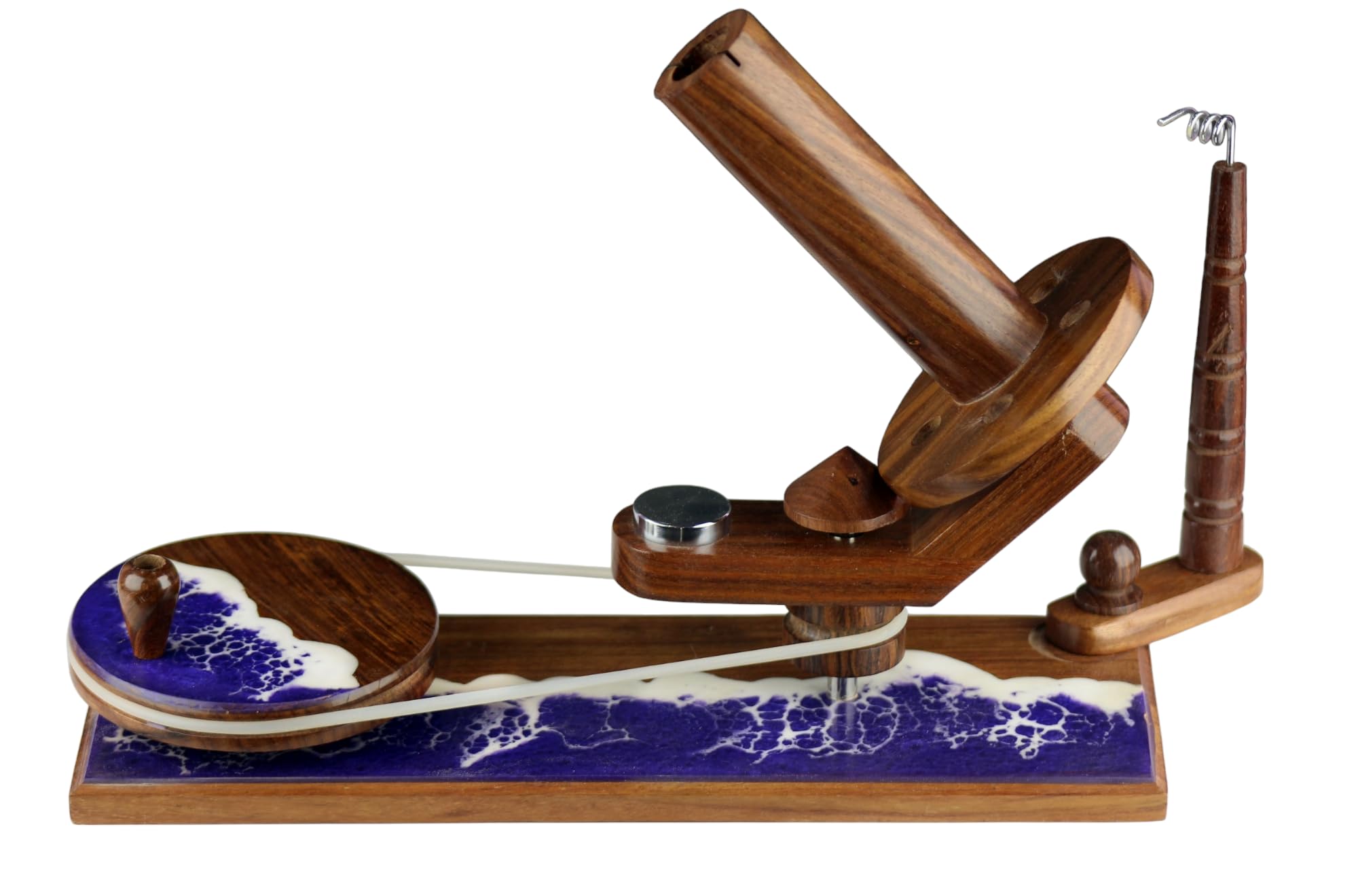 Yarn Winder and Yarn Swift Combo, Hand-Operated Ball Yarn Winder, Wooden Yarn Winder/Swift - Large Wooden Yarn Winder for Gift (Winder+Swift Combo)