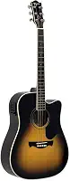 VIOLÃO FOLK CUTAWAY EQ AÇO T/SPRUCE B/S AGATHIS LATIN AMERICA ANDES VSB TAGIMA