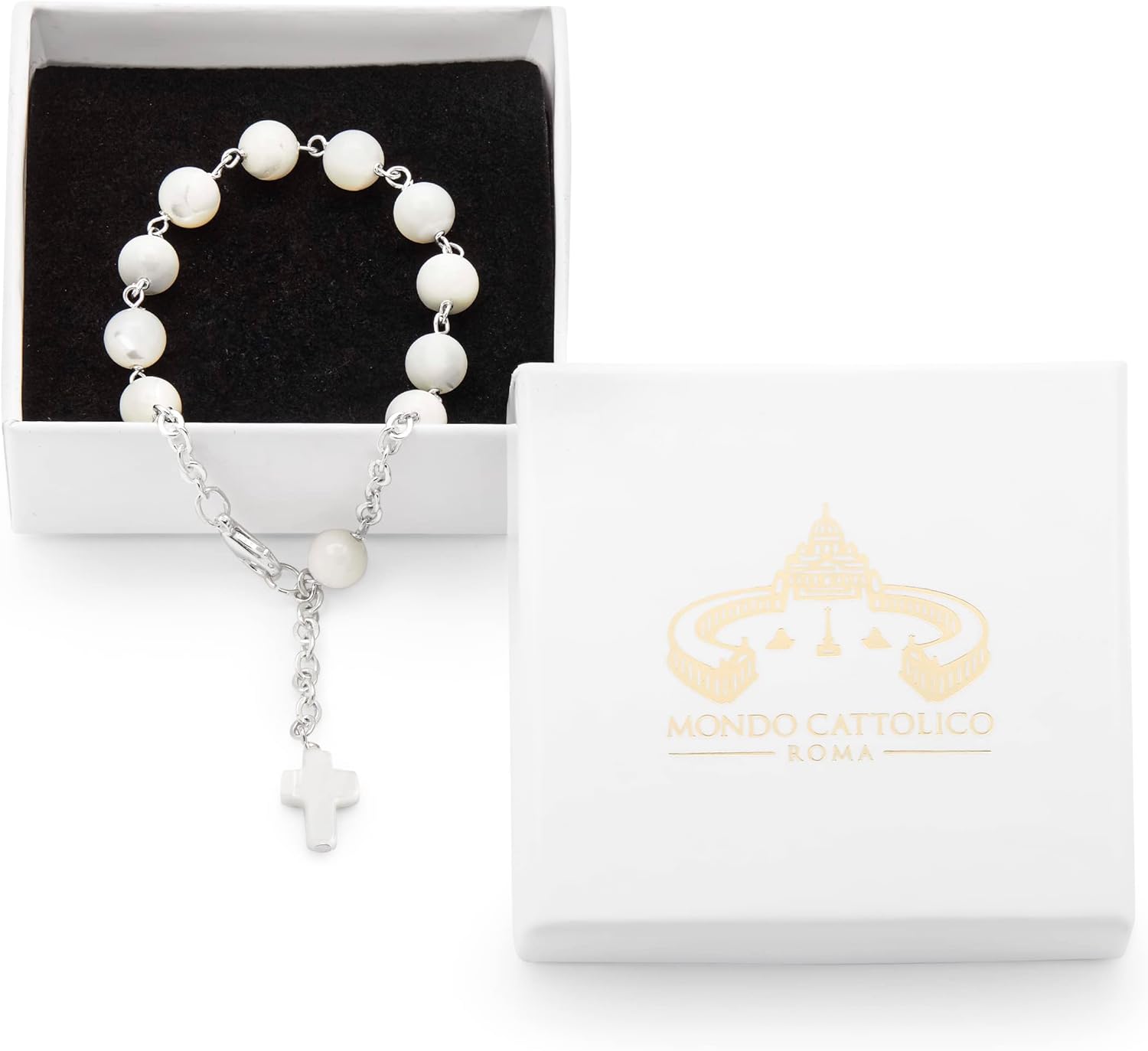 Mondo Cattolico Rosary Bracelet For Women And Men from Vatican, Catholic Rosary Bracelet - Perfect Catholic gifts - Image 3