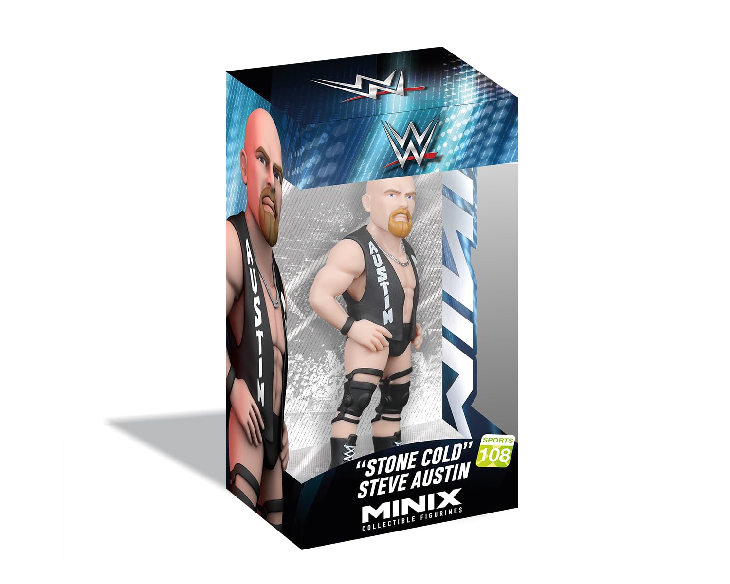 MINIX - Sports #108 - WWE - Stone Cold Steve Austin - Collectible Figure 12cm