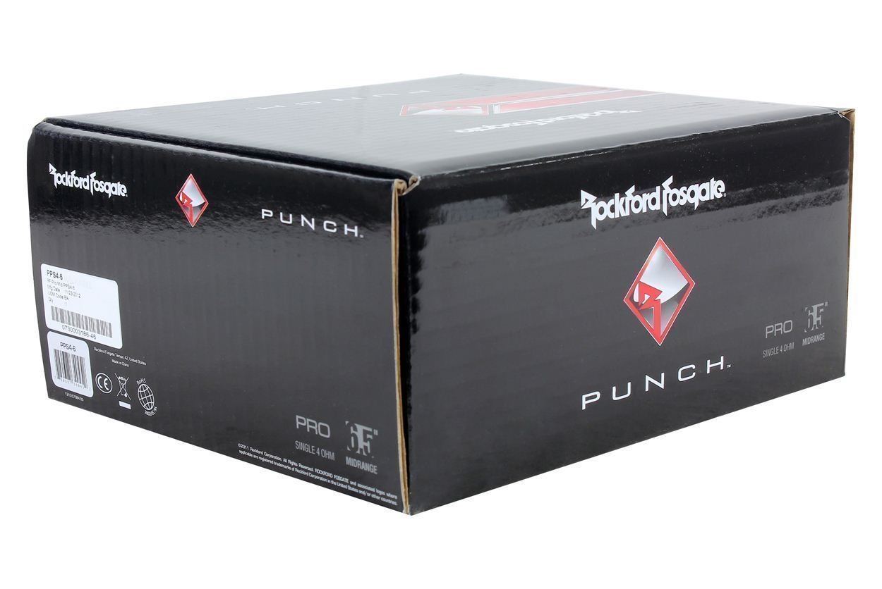 Amazon.co.jp: Rockford Fosgate PPS4-6 6.5インチ 4オームパンチ 800W 