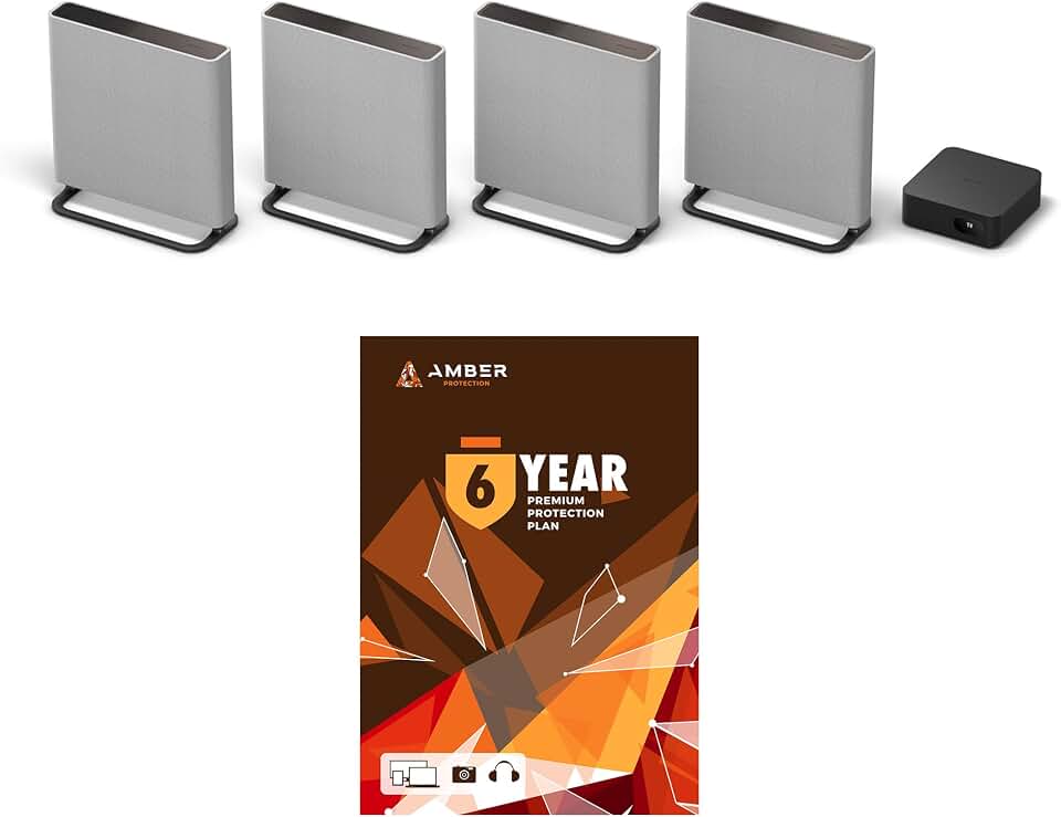 SONY HT-A9M2 4.0.4 Ch BRAVIA Theater Quad Soundbar with Dolby Atmos and 6 Year Amber Protection Plan (2024)